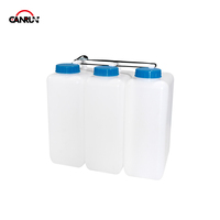 Réservoir d'eau blanc CanRun de grande capacité pour la randonnée en plein air, le camping, la voiture, le camping-car