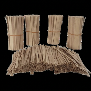 Ataduras de Papel Biodegradables y Ecológicas de Primera Calidad, las Más Vendidas, para Tomates, Pepinos y Plantas Trepadoras, 10 cm - Product Image 1