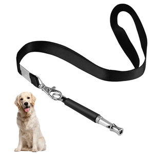 <span class=keywords><strong>Sifflet</strong></span> à ultrasons en acier inoxydable de qualité pour <span class=keywords><strong>chien</strong></span>, dispositif <span class=keywords><strong>anti</strong></span>-aboiement, répulsif, entraînement canin, fréquence réglable, sangle de cou - Product Image 4