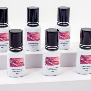 Pegamento de extensión de pestañas de larga duración Alta humedad 0,<span class=keywords><strong>3</strong></span> 0,5 Segundo pegamento de pestañas resistente al aceite - Product Image 4