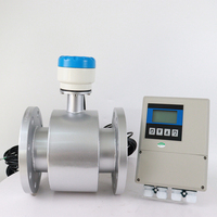 Débitmètre magnétique à distance à sortie numérique Tête de convertisseur EFM divisée Transmetteur de débit électromagnétique 220V & 24V