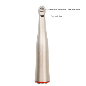 ELIJAH 1:5 Handpiece dentale con luce a Led a bassa velocità Handpiece 4 interno acqua ad angolo contrale in titanio Handpiece dentale - Product Image 3