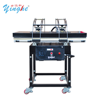 Presse à Chaud Automatique Grand Format Yinghe YH-80100 80*100cm pour Sublimation, Machine Électrique 220V pour Transfert Thermique sur Vêtements et T-shirts, Nouveau Modèle 1