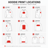 Ensemble survêtement streetwear oversize unisexe en molleton de coton épais, coupe ample, deux pièces, personnalisable OEM ODM, vente en gros