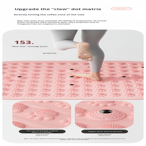 2026 Solid Soft Gel Liquid Acupressure Foot Massage Adult Meridian-clearing Yoga <b>Mat</b> TPE Extra <b>Large</b> Thickened Jogging Pressure - Product Image 4