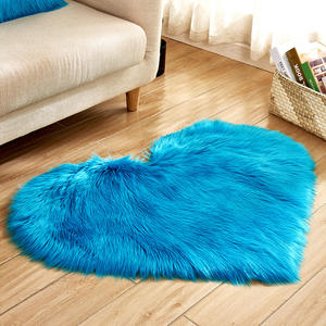 Tapis en peau de mouton en fausse fourrure de qualité supérieure comme tapis de salon - Product Image 5