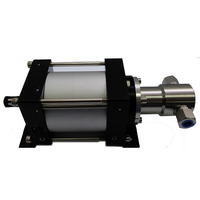 USUN-mini bomba de transferencia de presión de aceite operada por aire, modelo XH25 100- 200 Bar de salida, bajo coste