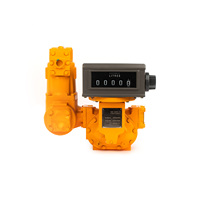 TDW meteran PD mekanik 3 "75-750 L/m 0.2% akurasi Dispenser pemindahan positif untuk bahan bakar dan minyak