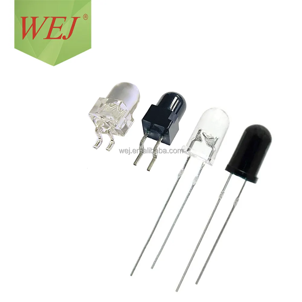 5mm IR LED 940nm 850nm Infrared LED Diode 5mm 850nm IR Emitter And Receiver