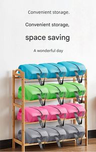 กระเป๋าเก็บรองเท้าแบบพกพากระเป๋าใส่รองเท้ากันน้ำกระเป๋าใส่รองเท้าใช้ได้ทั้งชายและหญิงมีซิปกระเป๋าเก็บรองเท้ากันความชื้น - Product Image 4