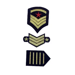 Accessori per abiti ricamati modello presidente indumento patch fornitore di patch di fabbrica personalizzata tactical patch