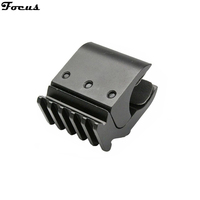 Adaptateur de rail 17mm-27mm, pince pour tube, lampe de poche, pince en alliage d'aluminium, pince pour tube de rail 21mm, support de pince pour tube de rail