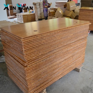 Hot bán tùy chỉnh bán buôn Chiều cao có thể điều chỉnh Crank thường vụ bàn MDF bảng Top 72 ''x 30 'inch <span class=keywords><strong>Bamboo</strong></span> bảng Top - Product Image 4