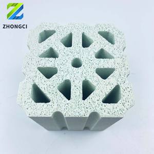 Material de Filtro para Peceras y Estanques, Material de Cultivo de Bacterias Nitrificantes, Ladrillo Cuadrado para Purificación de Agua - Product Image 4