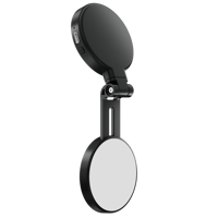 Anneau lumineux LED magnétique rechargeable en ABS de haute qualité, rotatif à 360 degrés, luminosité réglable 2700-7500K