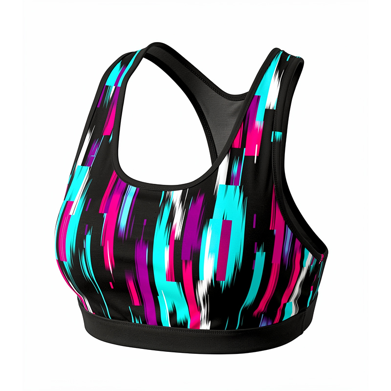 Fanshi Custom Retro Athletic Soccer Sports Bra High Stretch Breathable For Women Football Team Custom Training Apparel