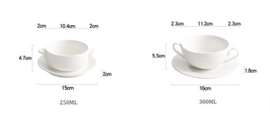 <b>White</b> Ceramic Steamed Egg Dessert Bowl Small Soup Cup for Stewed Egg Tableware - Product Image 6