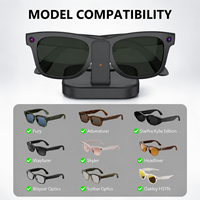 Support de charge pour lunettes Meta Starfire Kylie Edition, support de chargeur de bureau compact USB-C pour lunettes Rayban Meta