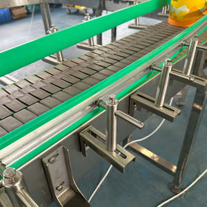 टिकाऊ श्रृंखला प्लेट घुमावदार कन्वेयर, जो पेय कारखाने उत्पादन लाइनों और संचार के लिए उपयोग किया जाता है - Product Image 3