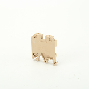 Bloque de Terminales Guan Yang SAK-4EN, 2 Polos, 50A, 11-20 AWG, Cobre, Montaje en Riel DIN Industrial - Product Image 1