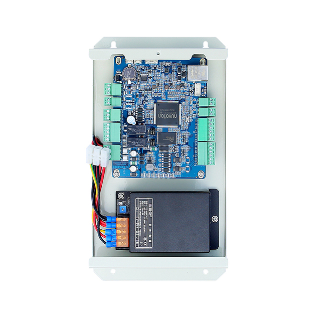 DKMSEC L-A8128 Advanced Linux-Based Elevator Access Control System 60nm Precision Multi-Auth (Card/Face/QR) Fire Alarm Linkage