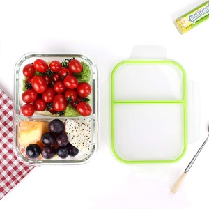 contenedores de alimentos no mezcla comida contenedor de almacenamiento a prueba de fugas de comida organizar caja - Product Image 2