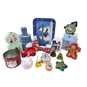Boîte en fer blanc personnalisée pour biscuits, motif dessin animé mignon, finition brillante, qualité alimentaire, avec impression de logo personnalisé, marque TW - Product Image 3