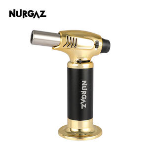 NURGAZ Lance-flammes de camping extérieur haute puissance, allumeur à gaz liquéfié, torche de barbecue en alliage et ABS - Product Image 4