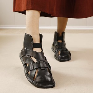 Collection Été 2025 – Chaussures Femme : Mules Sophistiquées à Bout Fermé en Cuir de Vachette Tressé Ultra-Doux, Talon Plat - Product Image 1