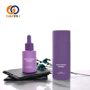 Venta al por Mayor de Botellas de Vidrio con Gotero para Suero y Aceite Esencial de 15ml, 30ml, 40ml en Colores <span class=keywords><strong>Pastel</strong></span>: Rosa, Azul, Morado, Rojo y Marrón - Product Image 3