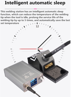 Station de soudage numérique OSS T12-X Plus avec écran, plateforme de réparation de téléphones, station de soudage T12X Plus