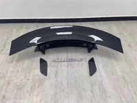 Aile de becquet arrière en fibre de carbone de style BS pour Mercedes Benz Amg GT GTS GTR kit de carrosserie arrière accessoires de rénovation