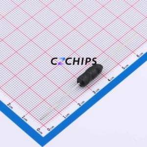 Inductor de Anillo de Color XR5*12-470K-A / Inductor de Montaje Pasante (THT), D6.5xL16mm 47uH 10% 800mA 800mOhm - Product Image 1