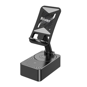 Support de télé<span class=keywords><strong>phone</strong></span> portable pliable intelligent portable avec haut-parleur et batterie externe, support de télé<span class=keywords><strong>phone</strong></span> tout-en-un, support de télé<span class=keywords><strong>phone</strong></span> portable 3 en 1 - Product Image 1