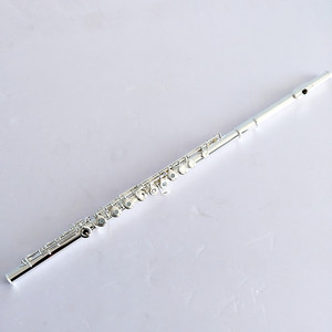 <span class=keywords><strong>Flauta</strong></span> de rendimiento de 16/17 agujeros chapada en plata profesional al por mayor instrumentos de viento de diseño abierto - Product Image 6