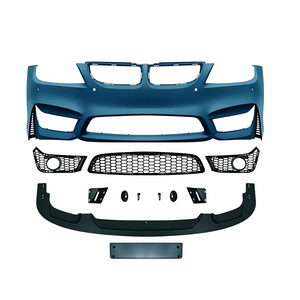 Nuevo Conjunto de Parachoques Delantero/Trasero para Serie 3 <span class=keywords><strong>E90</strong></span> <span class=keywords><strong>318i</strong></span> 320i 325i M4 con Faros Antiniebla, Fijación con Pernos, Ajuste Universal - Product Image 1