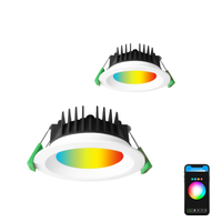 Smart Downlight SAA Plafonnier ZigBee Downlight RGB Spot Smart Light Tuya WiFi Lampe intelligente Home hotel Commande vocale