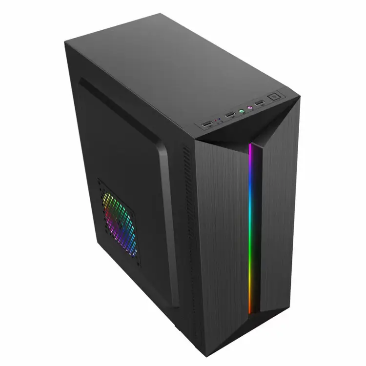 Custom Full Tower ATX Computer Cases Front Panel Cases Industrial Rgb PC Chassi