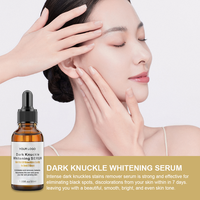 Sérum éclaircissant pour les genoux, les coudes et les articulations des doigts OEM ODM Dark Knuckle, à base de niacinamide et d'acide tranexamique, traitement éclaircissant pour le corps