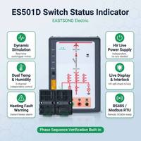 Indicador de Estado del Interruptor ES501D-2, Simulación Dinámica RS485, Verificación de Secuencia de Fase de Energía Independiente de Alta Tensión, Plástico