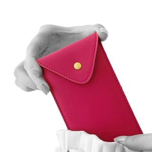 Japanese and Korean style minimalist gua sha board protective case, PU leather gua sha massager storage <b>bag</b>, facial beauty gua - Product Image 5