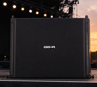 GEHR GL-18 Subwoofer Power Amplifier Sistem Audio untuk Panggung Live Luar Ruangan