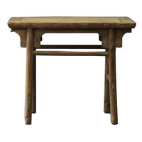 Table console en bois d'entrée de hall, meubles d'intérieur vintage chinois à usage général
