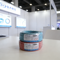 Cable Eléctrico WDZN-BYJ de Baja Emisión de Humo y Cero Halógenos, Cable de Cobre Retardante de Llama para Cableado Residencial