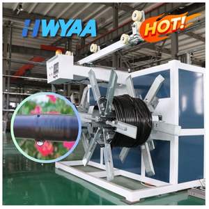 Mesin Pembuat Selang Irigasi Vakum Tetes HWYAA, Lini Produksi Sistem Irigasi, 16mm PE PP EVA PLC Otomatis - Product Image 2