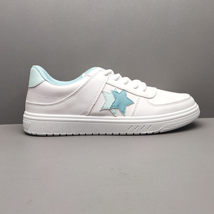 Zapatillas de deporte informales para mujer, zapatos deportivos de diseñador, de cuero, personalizadas, con estrellas, para correr - Product Image 6