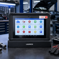Scanner de diagnostic OBD2 X431 PAD5 Elite avec programmation ECU bidirectionnelle CAN FD DoIP - Pour camions Mercedes-Benz - Garantie 1 an