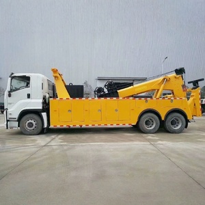 Camión de Remolque ISUZU GIGA 6X4 de Servicio Pesado de 25 Toneladas con Plataforma Integrada - Product Image 4