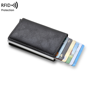 Portafoglio Minimalista <span class=keywords><strong>in</strong></span> Fibra <span class=keywords><strong>di</strong></span> Carbonio RFID Ultra Metallico 2026 Design, <span class=keywords><strong>Porta</strong></span> <span class=keywords><strong>Carte</strong></span> <span class=keywords><strong>di</strong></span> <span class=keywords><strong>Credito</strong></span> <span class=keywords><strong>in</strong></span> Alluminio con Fermasoldi <span class=keywords><strong>in</strong></span> Metallo - Product Image 3