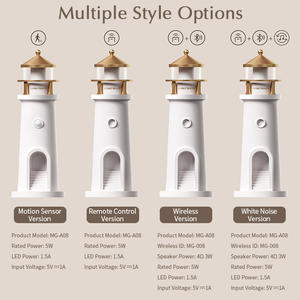 Telecomando luna camera da letto per bambini decorazione faro torre 3D Led luce notturna ricaricabile proiettore per i bambini - Product Image 2